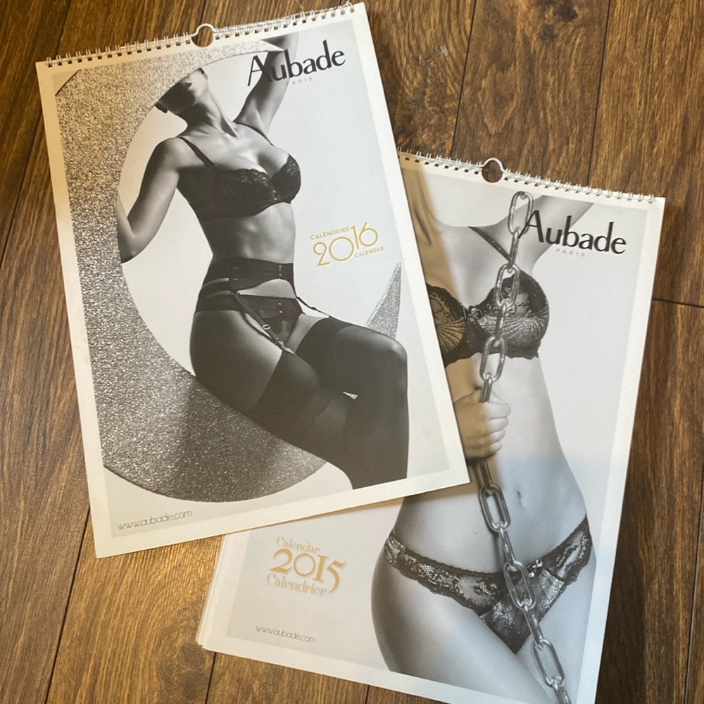 Aubade Paris Calendars French Lingerie Art 2016 2015 Collectors